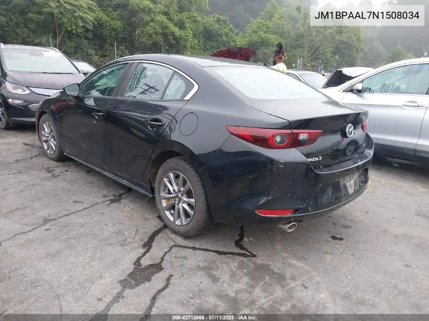 2022 Mazda 3 2.5 S VIN: JM1BPAAL7N1508034 Lot: 42713866