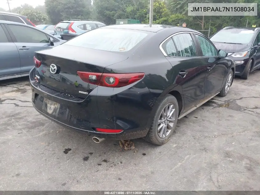 2022 Mazda 3 2.5 S VIN: JM1BPAAL7N1508034 Lot: 42713866