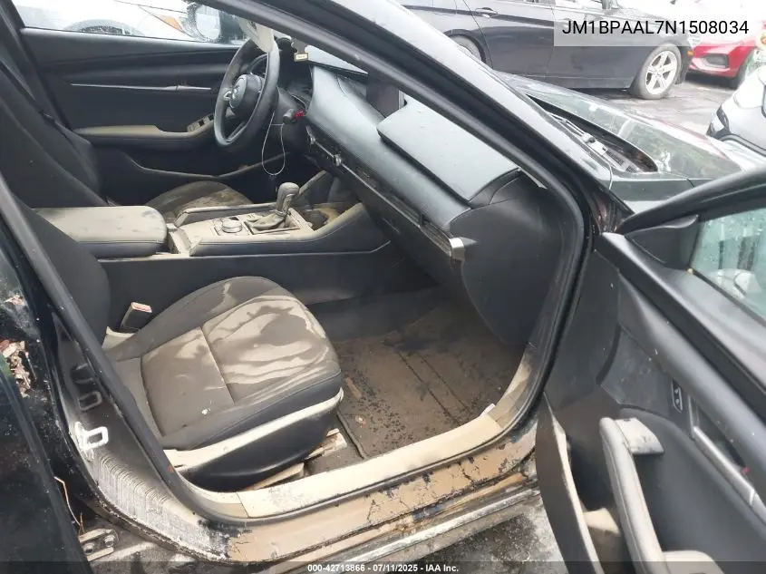 2022 Mazda 3 2.5 S VIN: JM1BPAAL7N1508034 Lot: 42713866