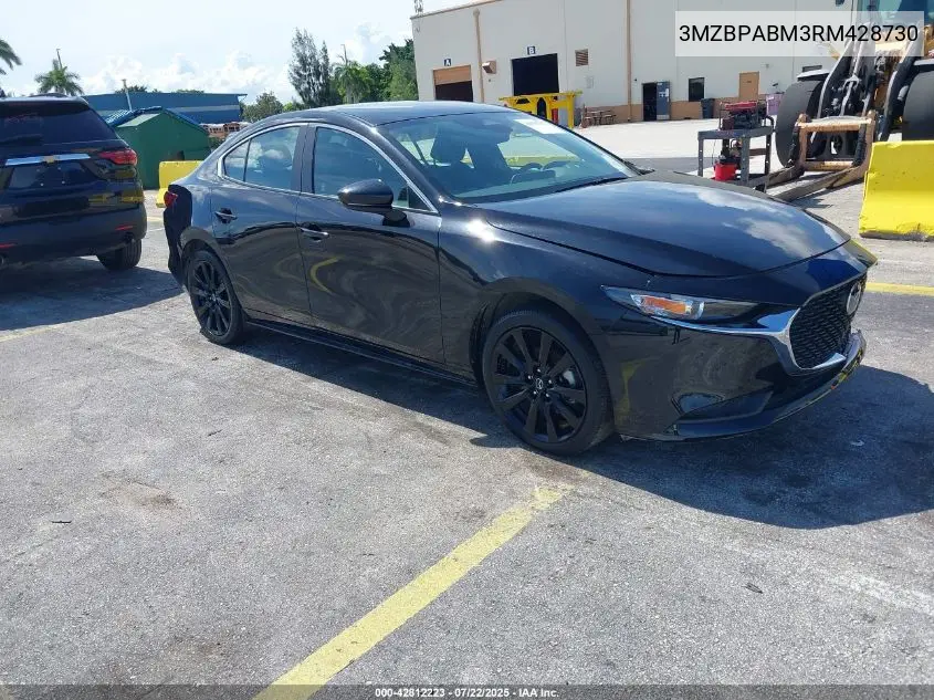 2024 Mazda Mazda3 2.5 S Select Sport VIN: 3MZBPABM3RM428730 Lot: 42812223