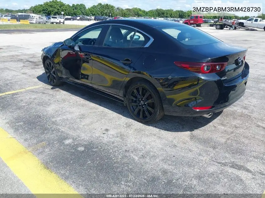 2024 Mazda Mazda3 2.5 S Select Sport VIN: 3MZBPABM3RM428730 Lot: 42812223