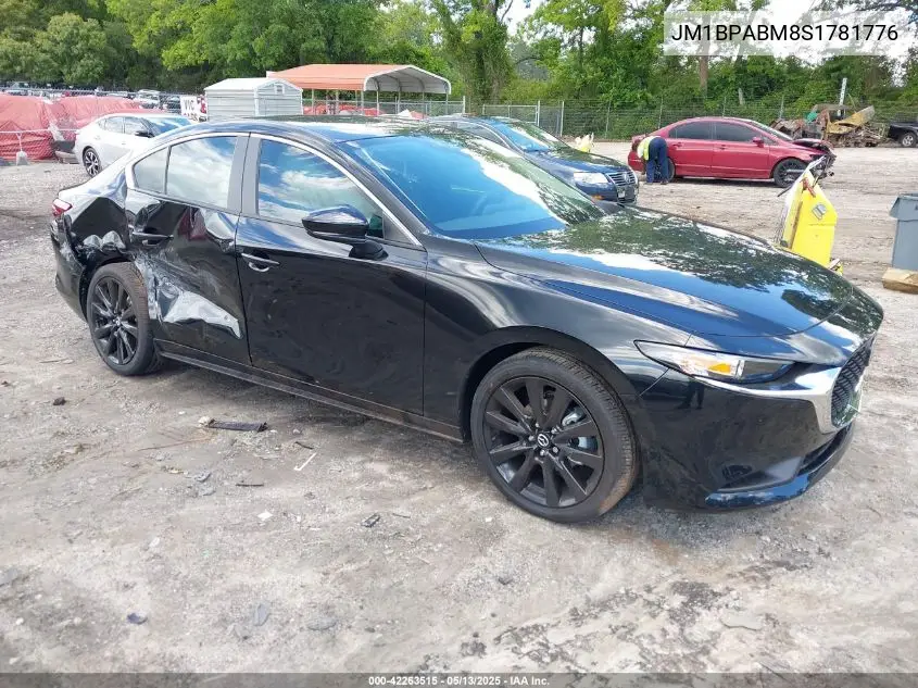 2025 Mazda Mazda3 2.5 S Select Sport VIN: JM1BPABM8S1781776 Lot: 42263515