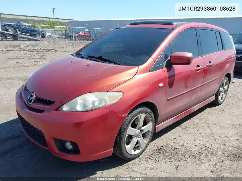 2006 Mazda Mazda5 Touring VIN: JM1CR293860108628 Lot: 42234001