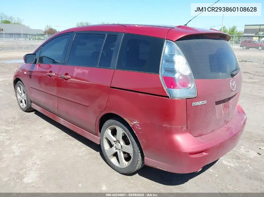 2006 Mazda Mazda5 Touring VIN: JM1CR293860108628 Lot: 42234001