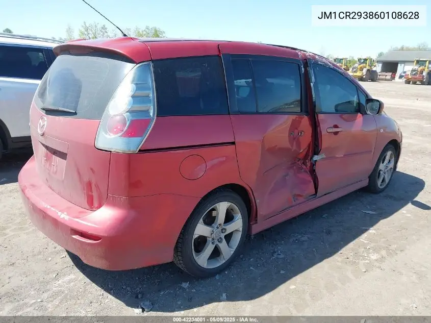2006 Mazda Mazda5 Touring VIN: JM1CR293860108628 Lot: 42234001