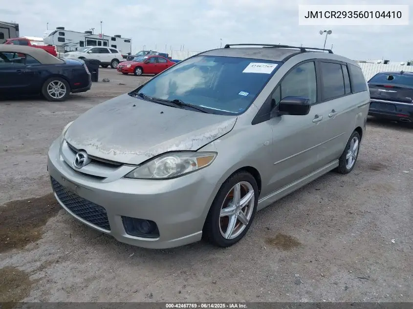 2006 Mazda Mazda5 Sport VIN: JM1CR293560104410 Lot: 42467769