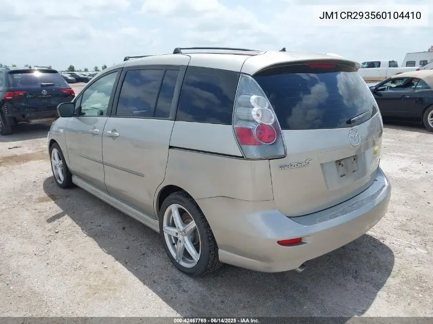2006 Mazda Mazda5 Sport VIN: JM1CR293560104410 Lot: 42467769