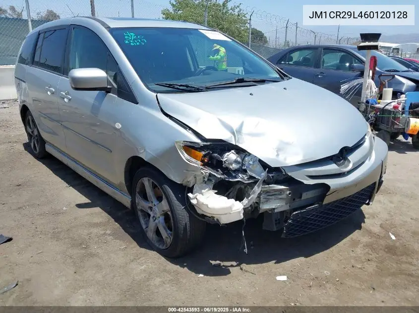 2006 Mazda Mazda5 Touring VIN: JM1CR29L460120128 Lot: 42543593