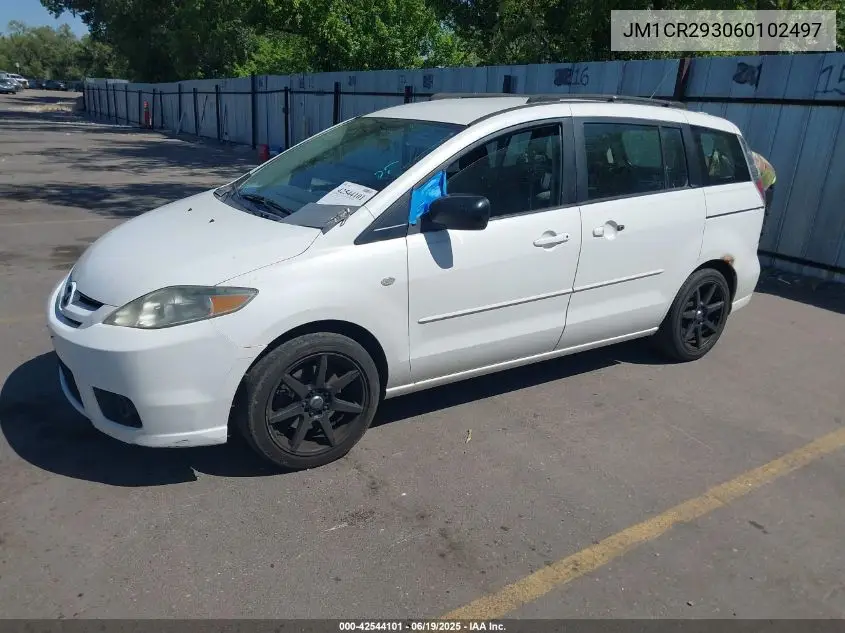 2006 Mazda Mazda5 Sport VIN: JM1CR293060102497 Lot: 42544101