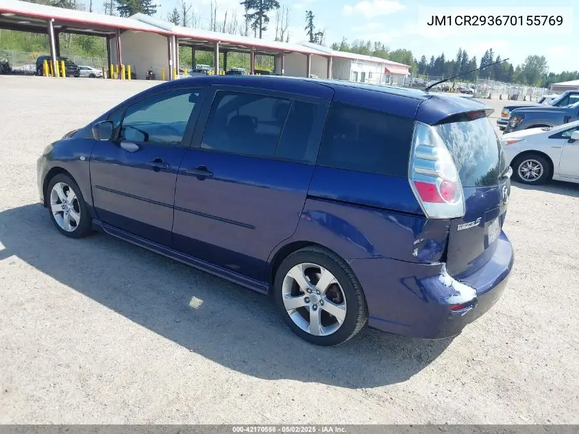 2007 Mazda Mazda5 Touring VIN: JM1CR293670155769 Lot: 42170558
