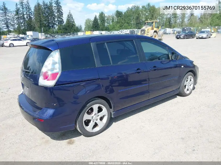 2007 Mazda Mazda5 Touring VIN: JM1CR293670155769 Lot: 42170558
