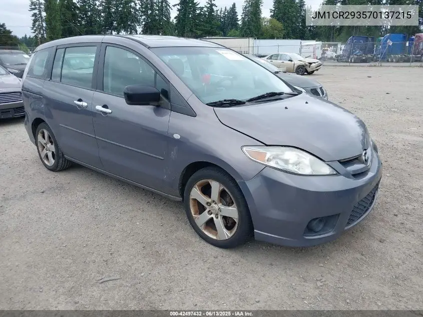 2007 Mazda Mazda5 Sport VIN: JM1CR293570137215 Lot: 42497432