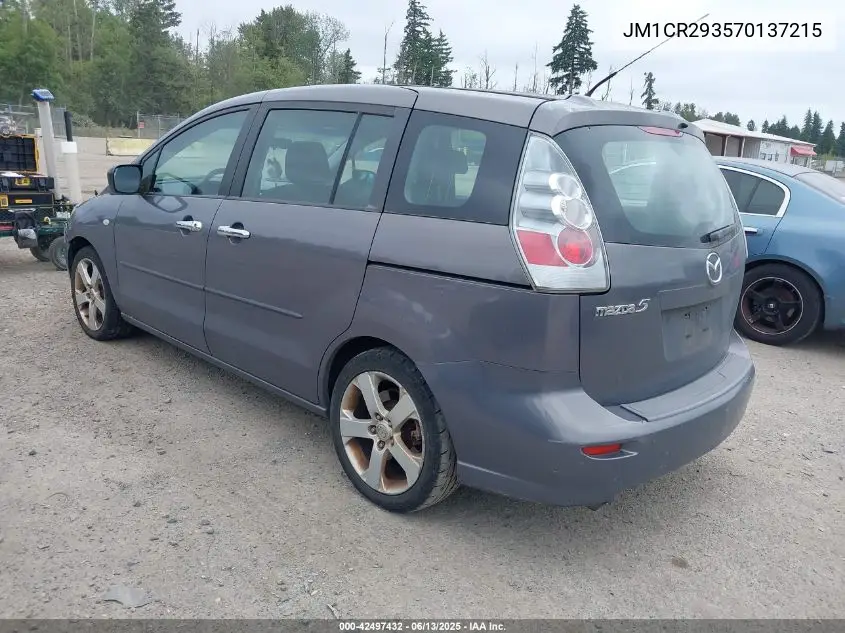 2007 Mazda Mazda5 Sport VIN: JM1CR293570137215 Lot: 42497432