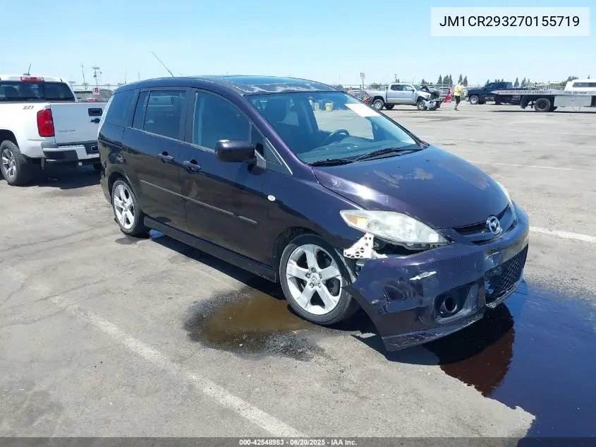 2007 Mazda Mazda5 Touring VIN: JM1CR293270155719 Lot: 42548983