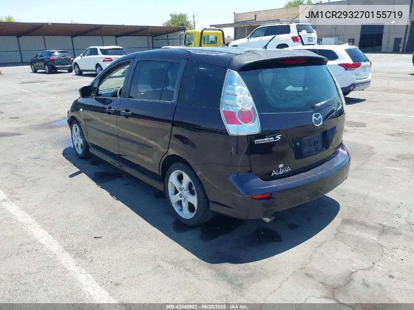 2007 Mazda Mazda5 Touring VIN: JM1CR293270155719 Lot: 42548983