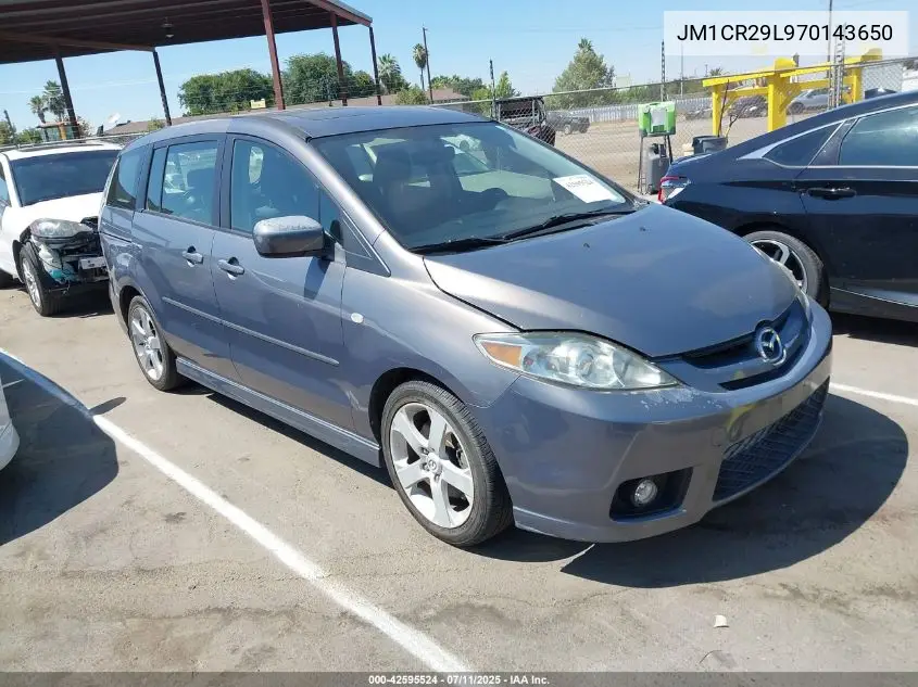 2007 Mazda Mazda5 Touring VIN: JM1CR29L970143650 Lot: 42595524