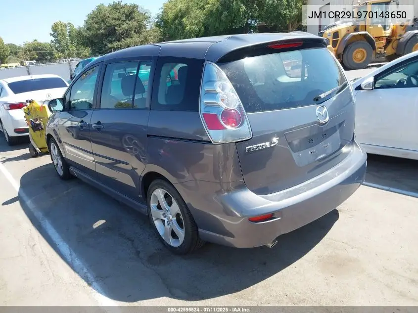 2007 Mazda Mazda5 Touring VIN: JM1CR29L970143650 Lot: 42595524