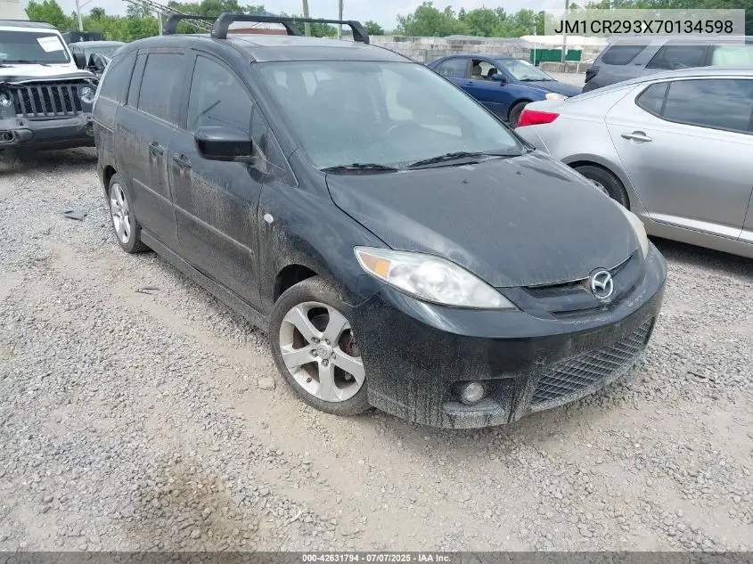 2007 Mazda Mazda5 Touring VIN: JM1CR293X70134598 Lot: 42631794