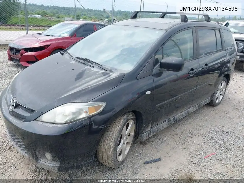 2007 Mazda Mazda5 Touring VIN: JM1CR293X70134598 Lot: 42631794