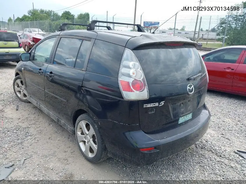 2007 Mazda Mazda5 Touring VIN: JM1CR293X70134598 Lot: 42631794