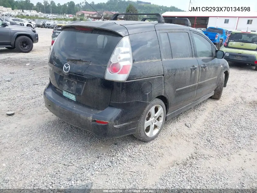 2007 Mazda Mazda5 Touring VIN: JM1CR293X70134598 Lot: 42631794