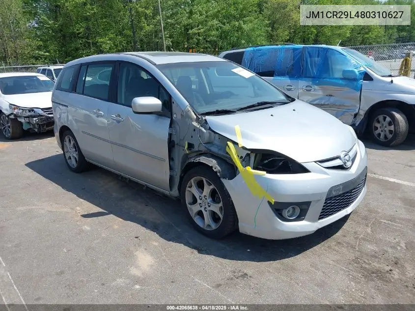 2008 Mazda Mazda5 Touring VIN: JM1CR29L480310627 Lot: 42065638