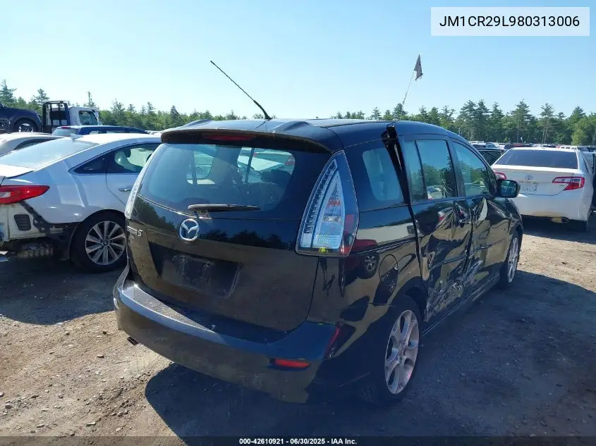 2008 Mazda Mazda5 Touring VIN: JM1CR29L980313006 Lot: 42610921
