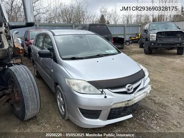 2009 Mazda 5 Mazda Gs VIN: JM1CR293690328175 Lot: 20208220