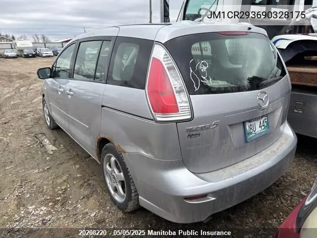 2009 Mazda 5 Mazda Gs VIN: JM1CR293690328175 Lot: 20208220