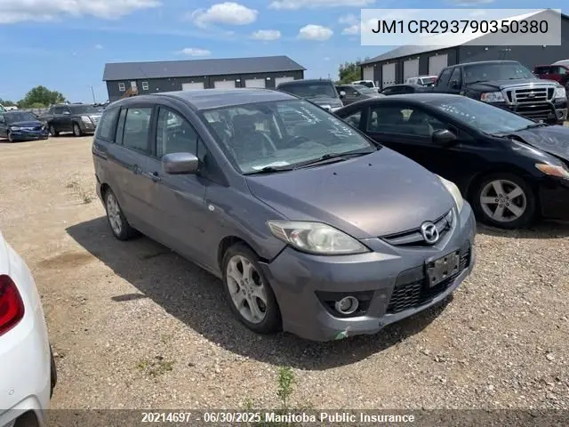 2009 Mazda 5 Mazda Gt VIN: JM1CR293790350380 Lot: 20214697