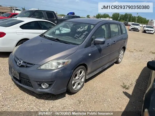 2009 Mazda 5 Mazda Gt VIN: JM1CR293790350380 Lot: 20214697