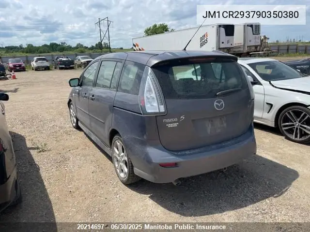2009 Mazda 5 Mazda Gt VIN: JM1CR293790350380 Lot: 20214697