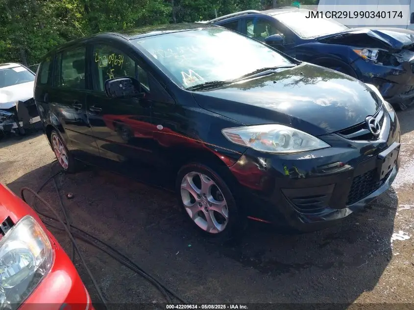 2009 Mazda Mazda5 Sport VIN: JM1CR29L990340174 Lot: 42209634