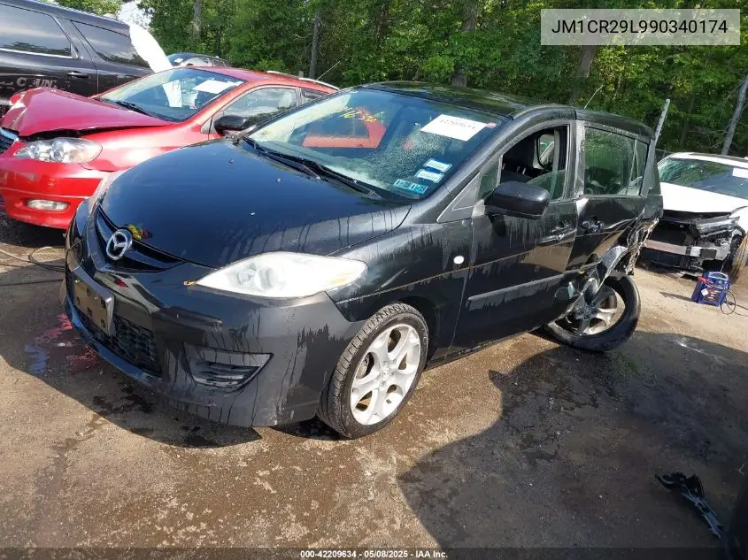 2009 Mazda Mazda5 Sport VIN: JM1CR29L990340174 Lot: 42209634