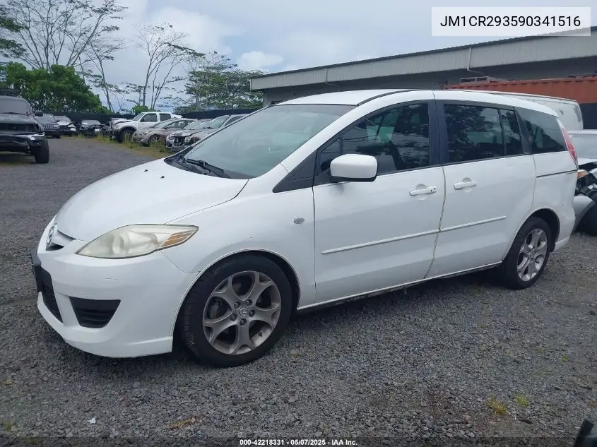 2009 Mazda Mazda5 Sport VIN: JM1CR293590341516 Lot: 42218331