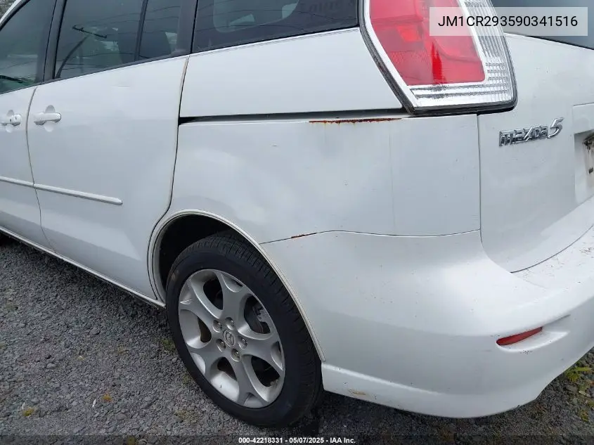 2009 Mazda Mazda5 Sport VIN: JM1CR293590341516 Lot: 42218331