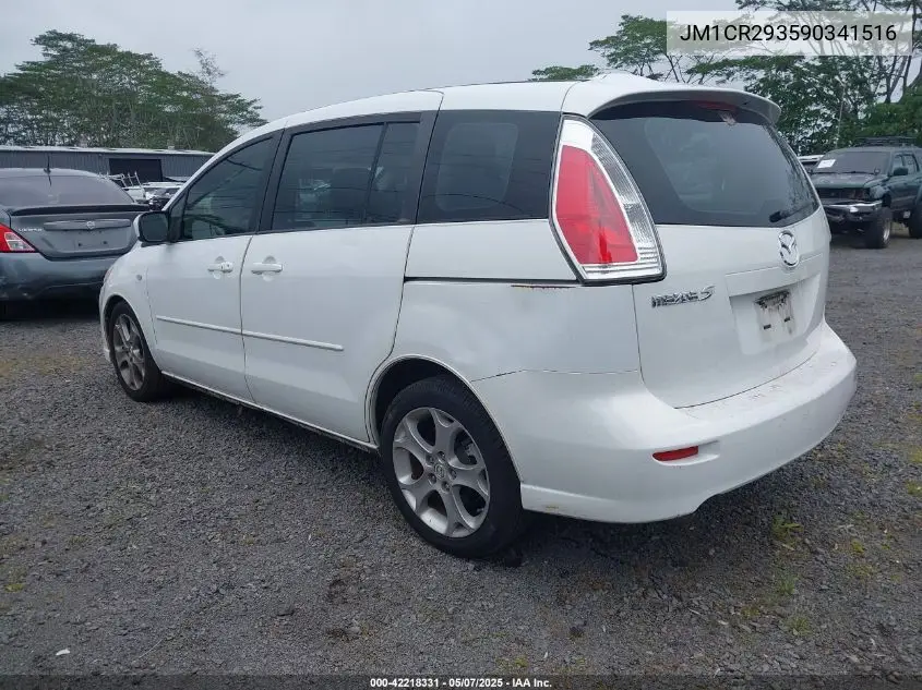 2009 Mazda Mazda5 Sport VIN: JM1CR293590341516 Lot: 42218331