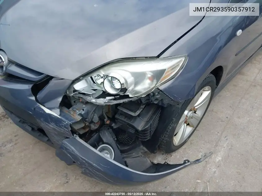 2009 Mazda Mazda5 Touring VIN: JM1CR293590357912 Lot: 42243755