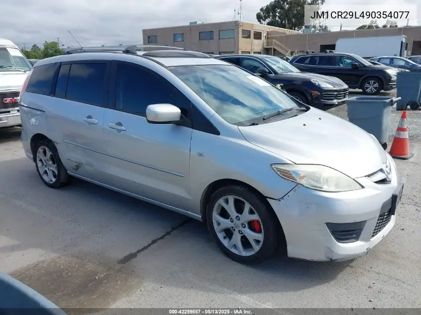 2009 Mazda Mazda5 Sport VIN: JM1CR29L490354077 Lot: 42259557