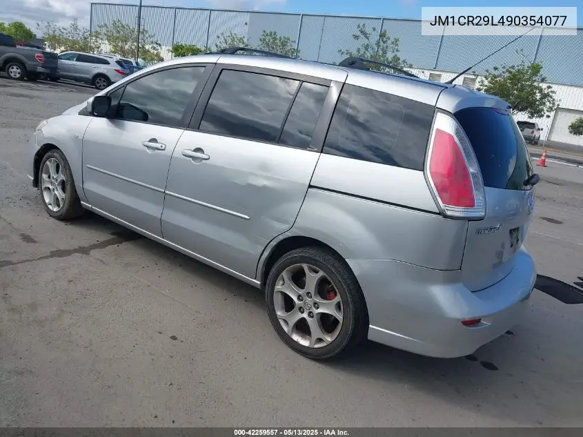 2009 Mazda Mazda5 Sport VIN: JM1CR29L490354077 Lot: 42259557