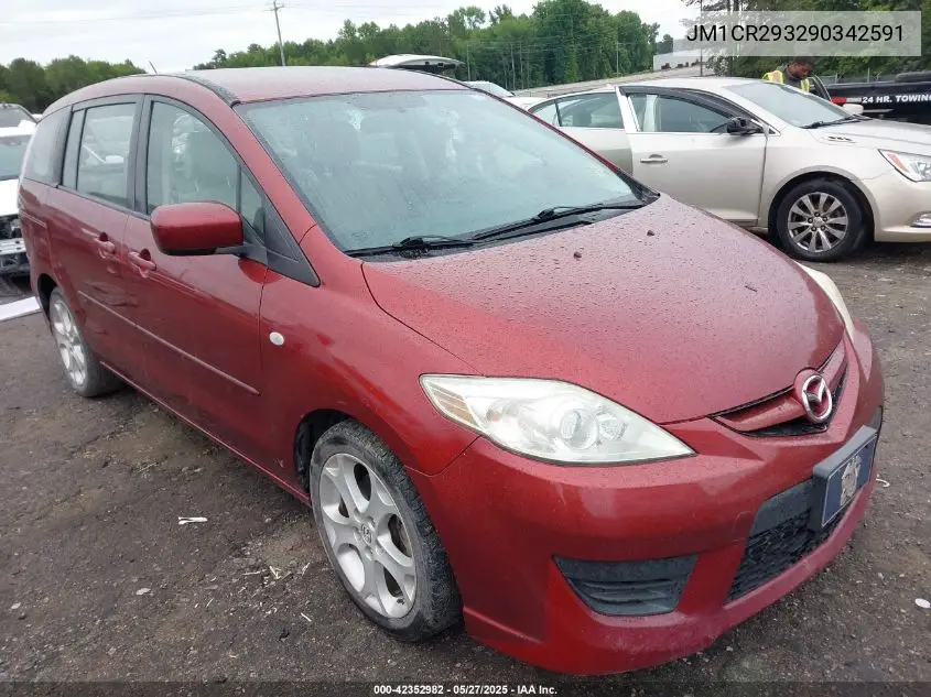 2009 Mazda Mazda5 Sport VIN: JM1CR293290342591 Lot: 42352982