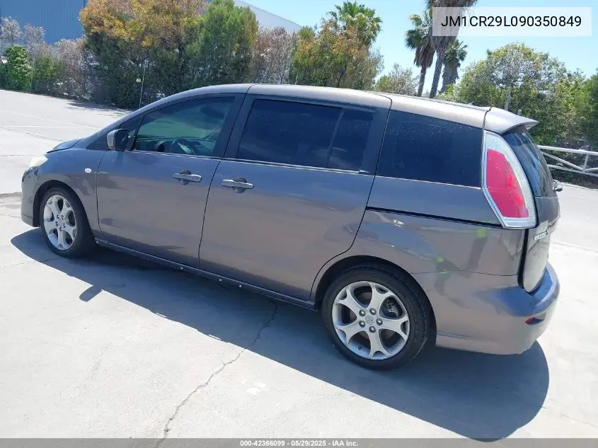 2009 Mazda Mazda5 Sport VIN: JM1CR29L090350849 Lot: 42366099