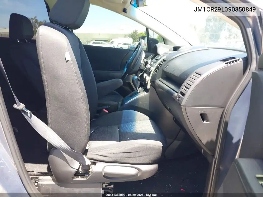 2009 Mazda Mazda5 Sport VIN: JM1CR29L090350849 Lot: 42366099