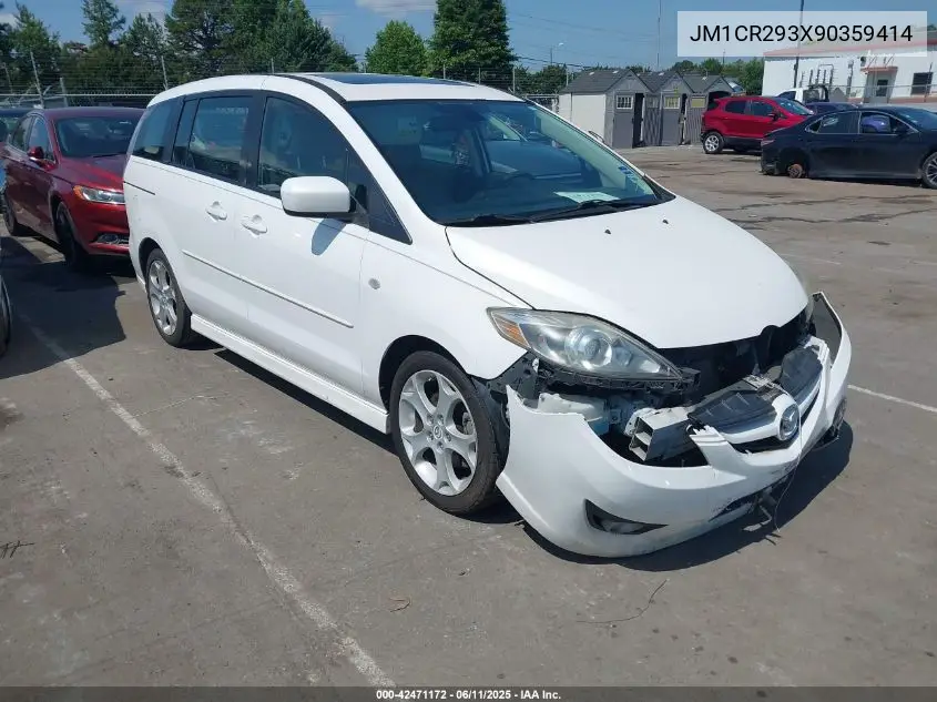 2009 Mazda Mazda5 Grand Touring VIN: JM1CR293X90359414 Lot: 42471172