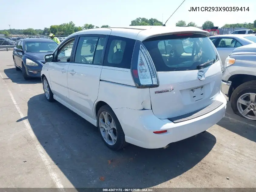 2009 Mazda Mazda5 Grand Touring VIN: JM1CR293X90359414 Lot: 42471172