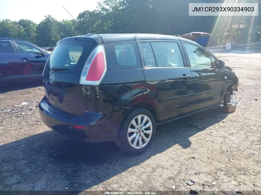 2009 Mazda Mazda5 Sport VIN: JM1CR293X90334903 Lot: 42567487
