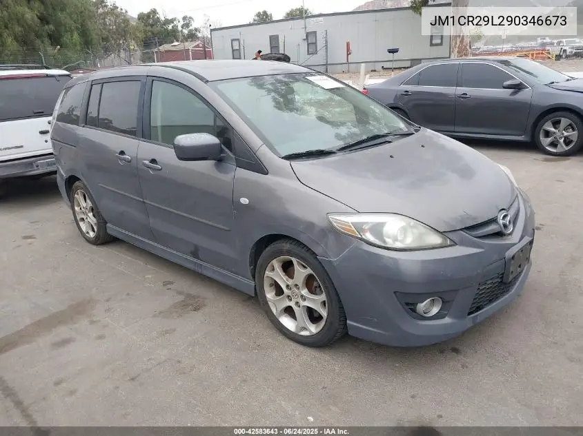 2009 Mazda Mazda5 Touring VIN: JM1CR29L290346673 Lot: 42583643
