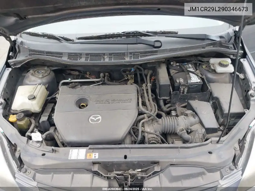2009 Mazda Mazda5 Touring VIN: JM1CR29L290346673 Lot: 42583643
