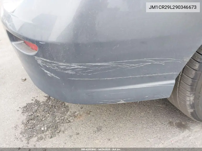 2009 Mazda Mazda5 Touring VIN: JM1CR29L290346673 Lot: 42583643