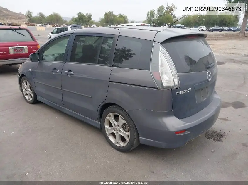 2009 Mazda Mazda5 Touring VIN: JM1CR29L290346673 Lot: 42583643